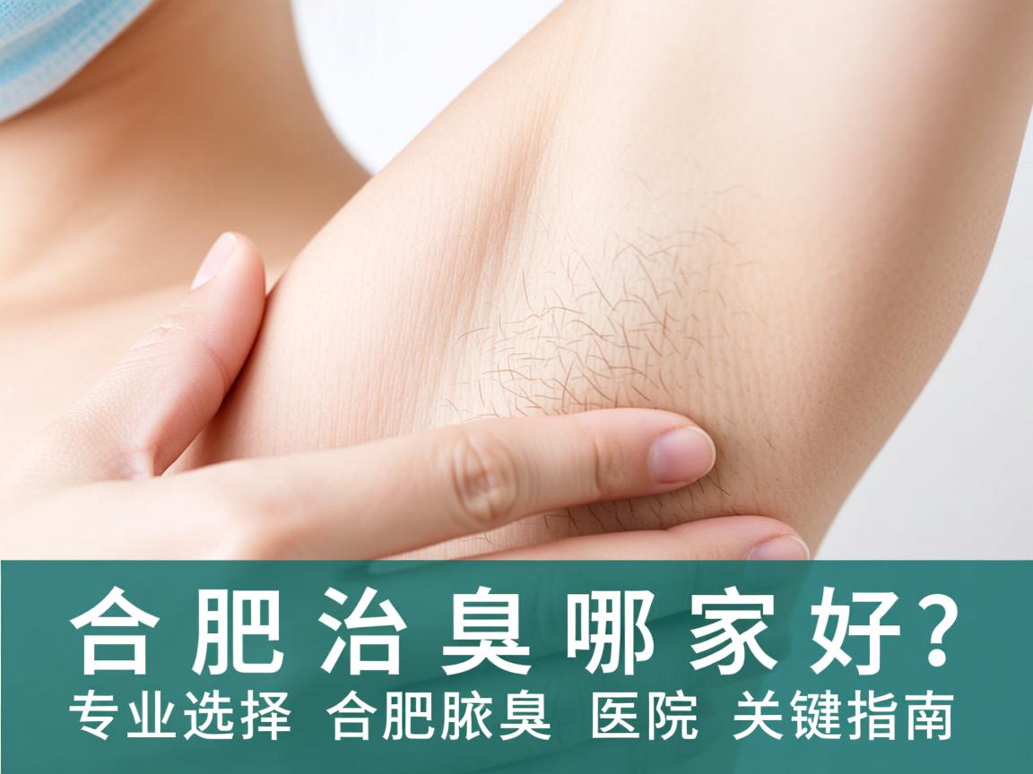 合肥治腋臭哪家好？专业选择合肥腋臭医院的关键指南