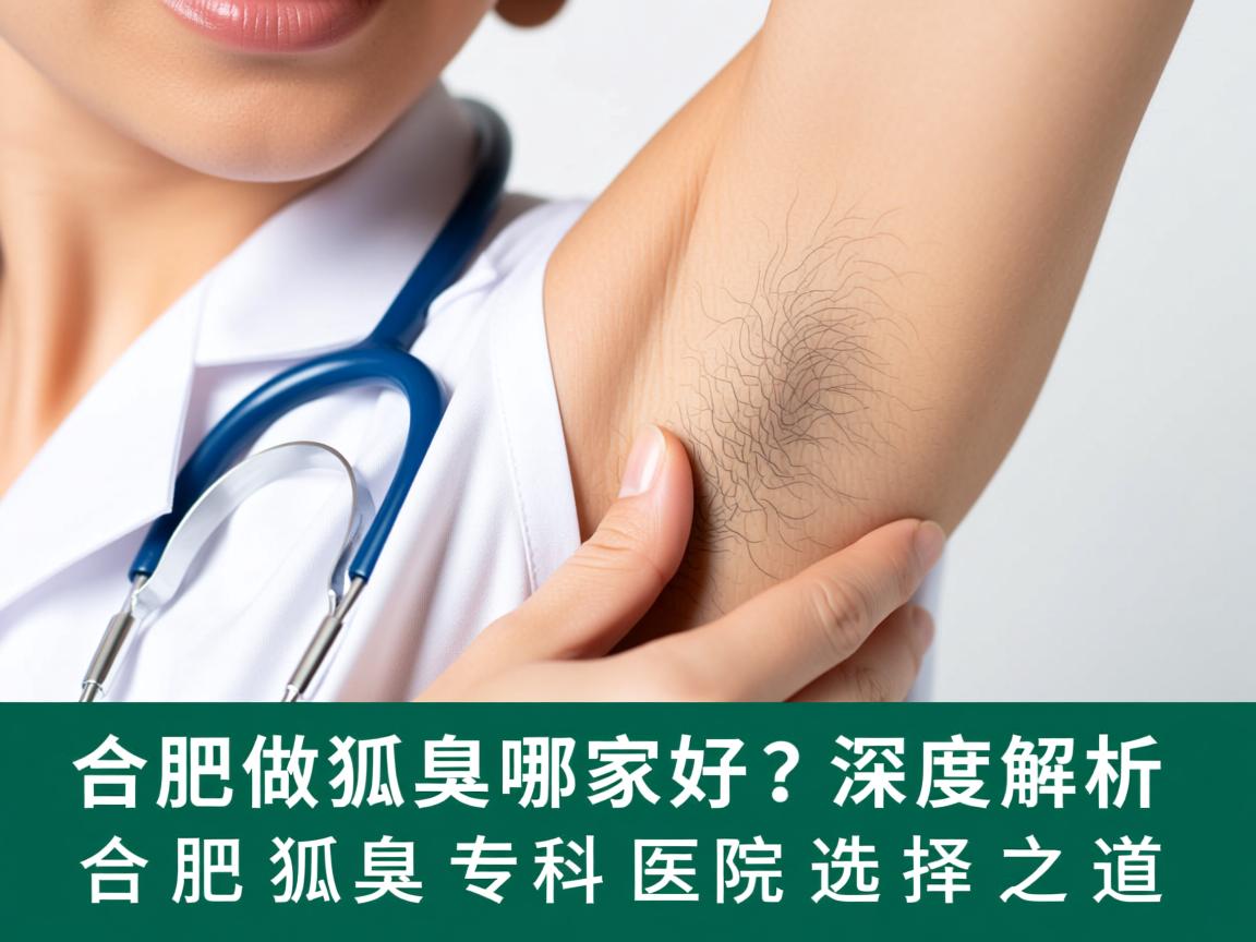 合肥做狐臭哪家好？深度解析合肥狐臭专科医院选择之道