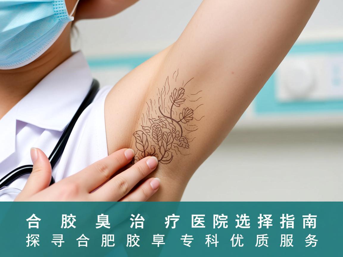 合肥腋臭治疗医院选择指南，探寻合肥腋臭专科优质服务