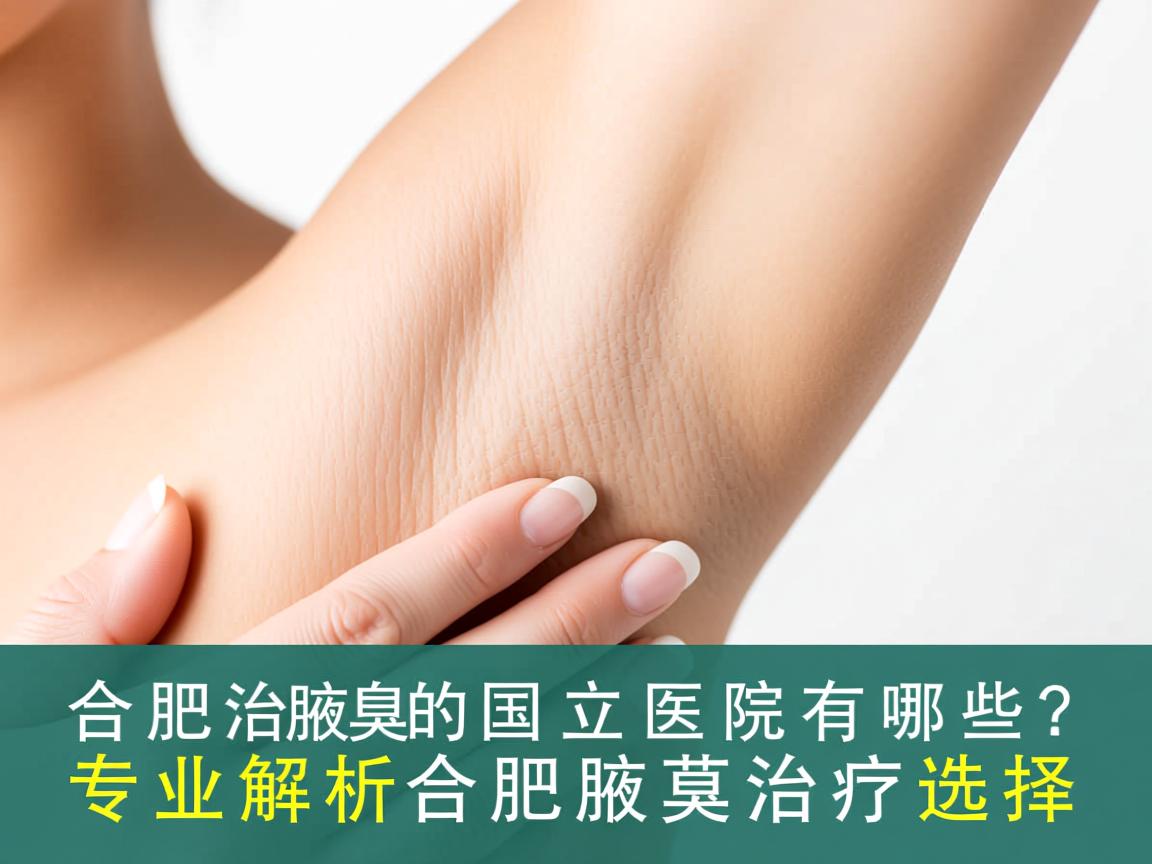 合肥治腋臭的国立医院有哪些?专业解析合肥腋臭治疗选择 合肥治腋臭的国立医院有哪些?专业解析合肥腋臭治疗选择