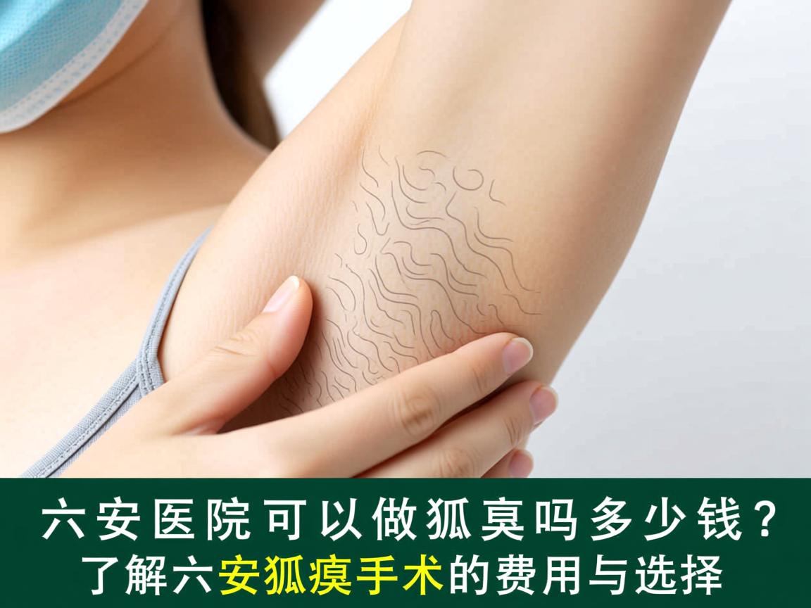 六安医院可以做狐臭吗多少钱?了解六安狐臭手术的费用与选择 六安医院可以做狐臭吗多少钱?了解六安狐臭手术的费用与选择