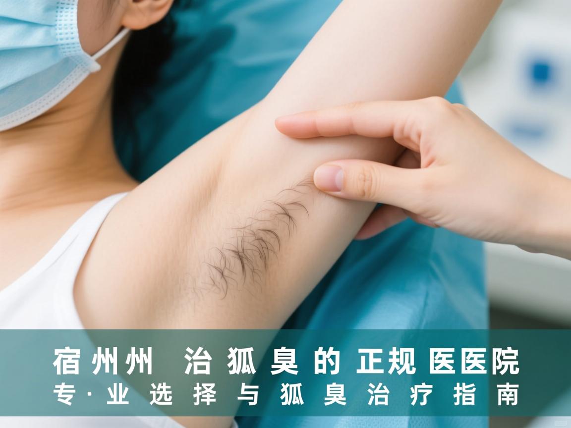 宿州治狐臭的正规医院,专业选择与狐臭治疗指南 宿州治狐臭的正规医院,专业选择与狐臭治疗指南