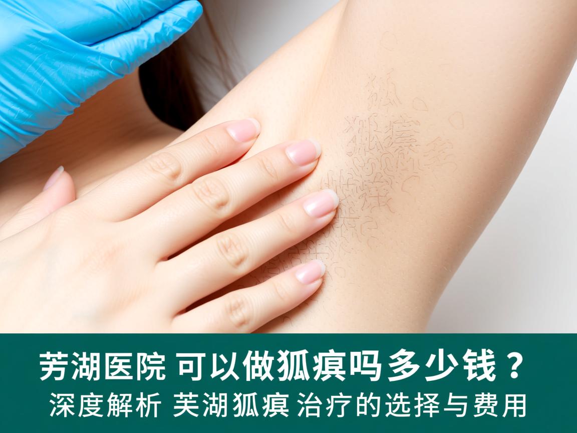 芜湖医院可以做狐臭吗多少钱？深度解析芜湖狐臭治疗的选择与费用
