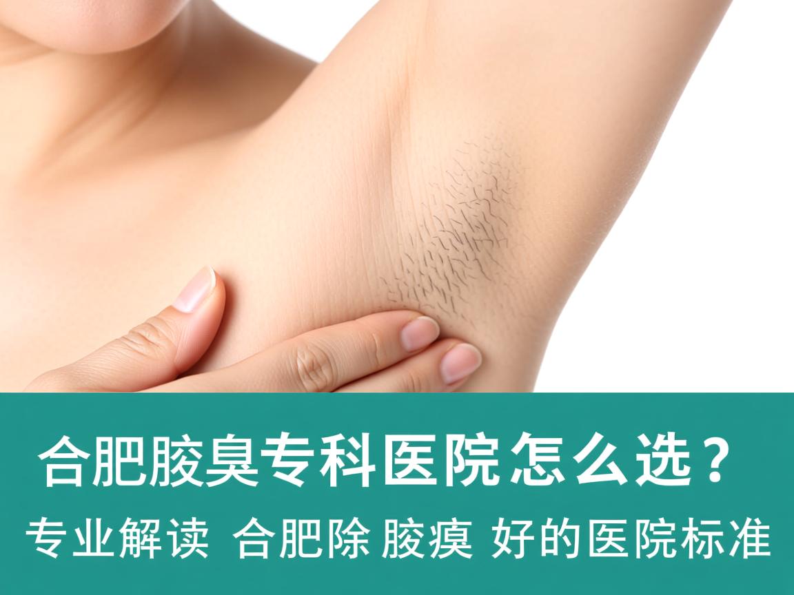 合肥腋臭专科医院怎么选?专业解读合肥除腋臭好的医院标准 合肥腋臭专科医院怎么选?专业解读合肥除腋臭好的医院标准