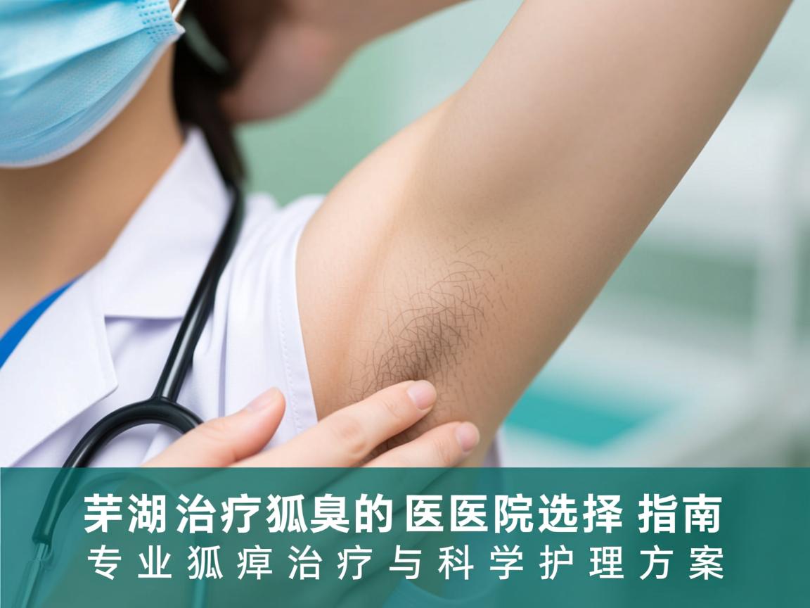 芜湖治疗狐臭的医院选择指南，专业狐臭治疗与科学护理方案