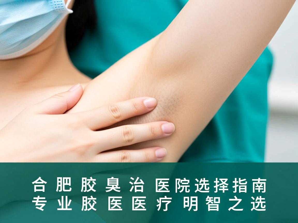 合肥腋臭治疗医院选择指南,专业腋臭医疗的明智之选 合肥腋臭治疗医院选择指南,专业腋臭医疗的明智之选