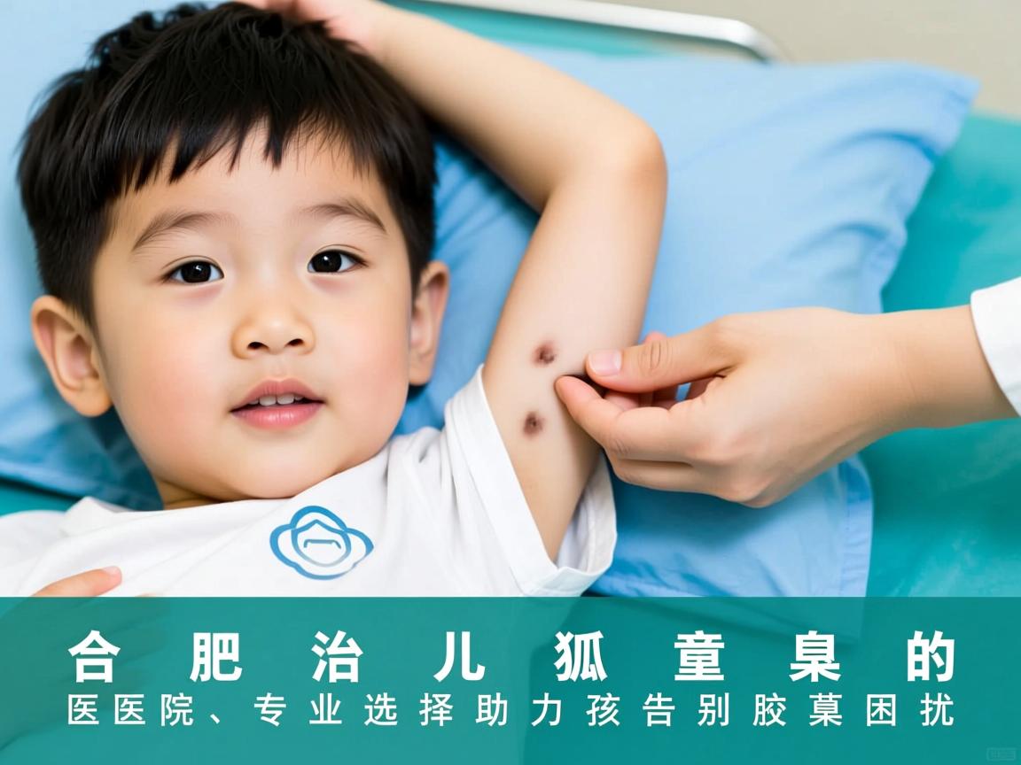 合肥治儿童狐臭的医院，专业选择助力孩子告别腋臭困扰
