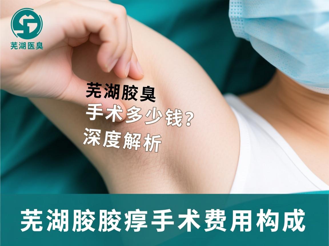 芜湖腋臭手术多少钱？深度解析芜湖腋臭手术费用构成