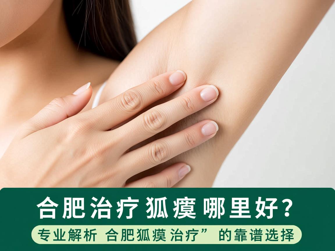 合肥治疗狐臭哪里好？专业解析合肥狐臭治疗的靠谱选择