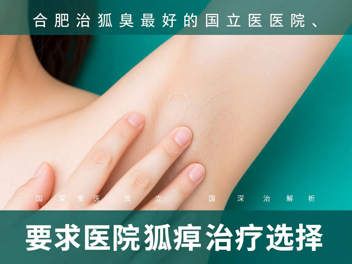 合肥治狐臭最好的国立医院，深度解析国立医院的狐臭治疗选择