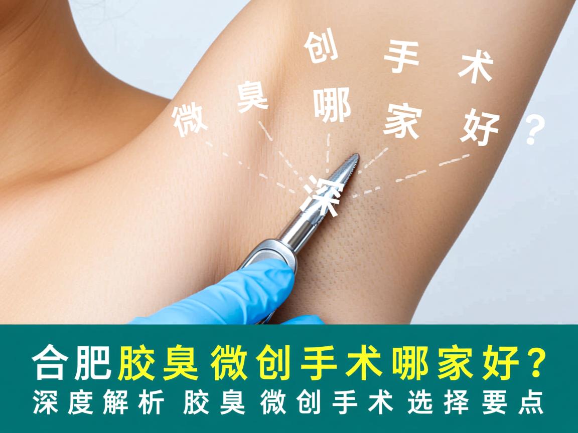 合肥腋臭微创手术哪家好?深度解析合肥腋臭微创手术选择要点 合肥腋臭微创手术哪家好?深度解析合肥腋臭微创手术选择要点