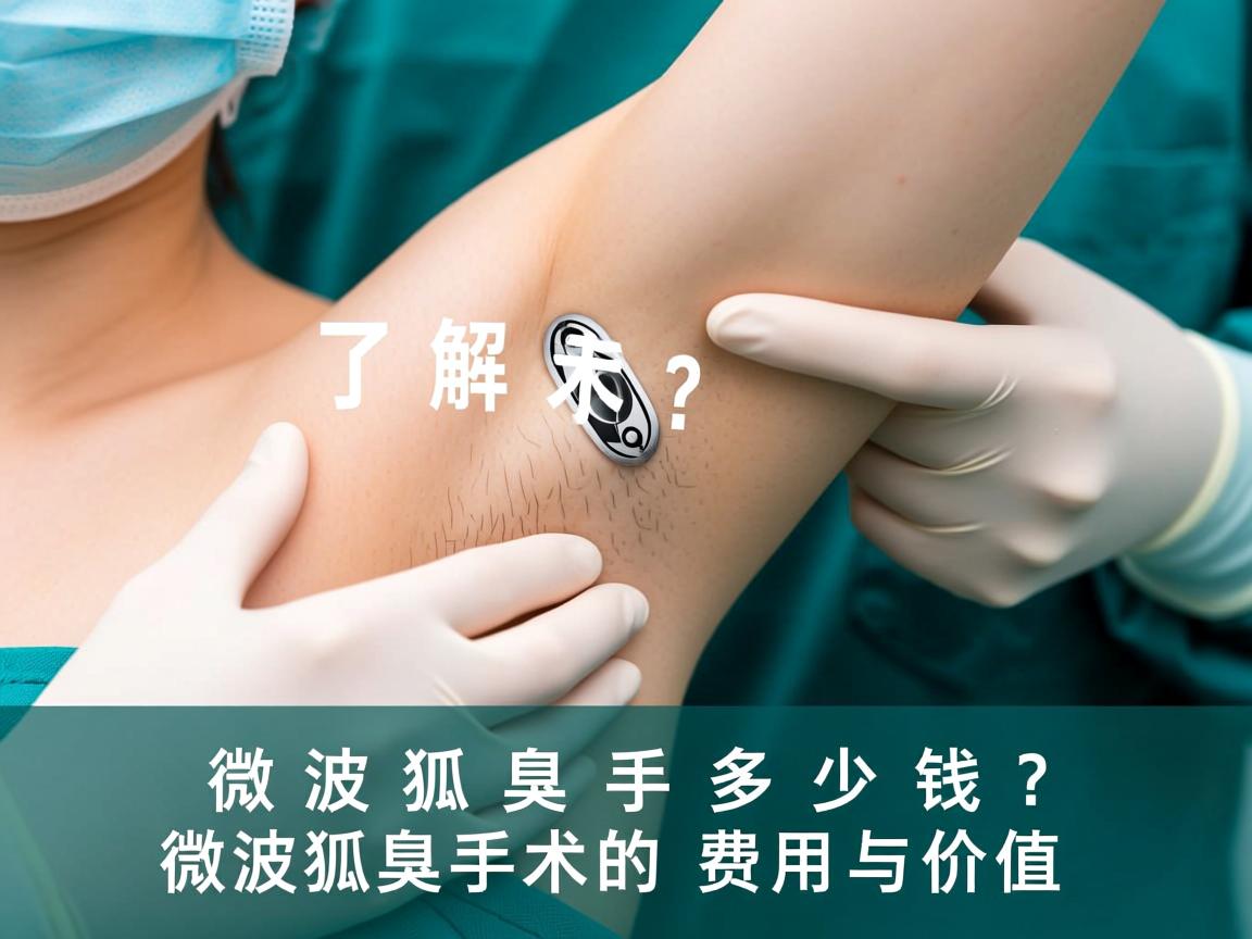 微波狐臭手术多少钱?了解微波狐臭手术的费用与价值 微波狐臭手术多少钱?了解微波狐臭手术的费用与价值