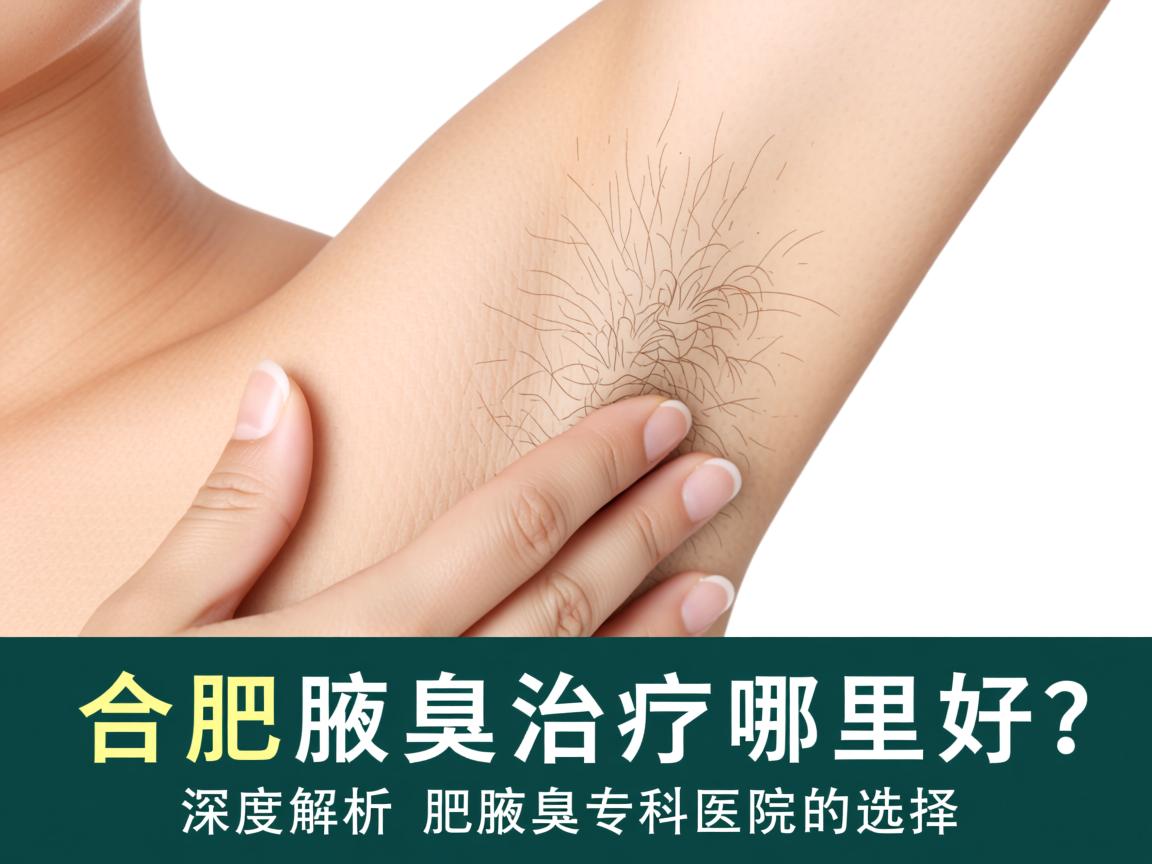 合肥腋臭治疗哪里好？深度解析合肥腋臭专科医院的选择
