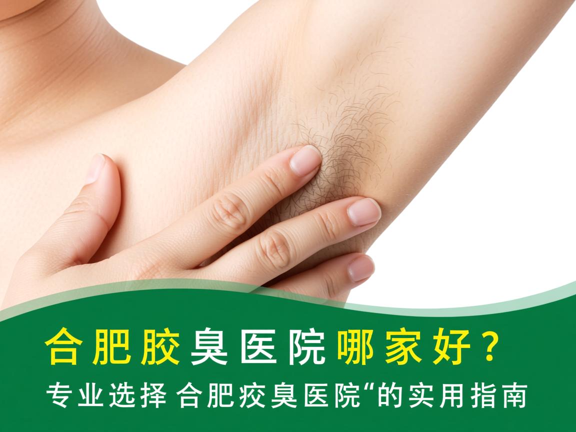 合肥腋臭医院哪家好？专业选择合肥腋臭医院的实用指南