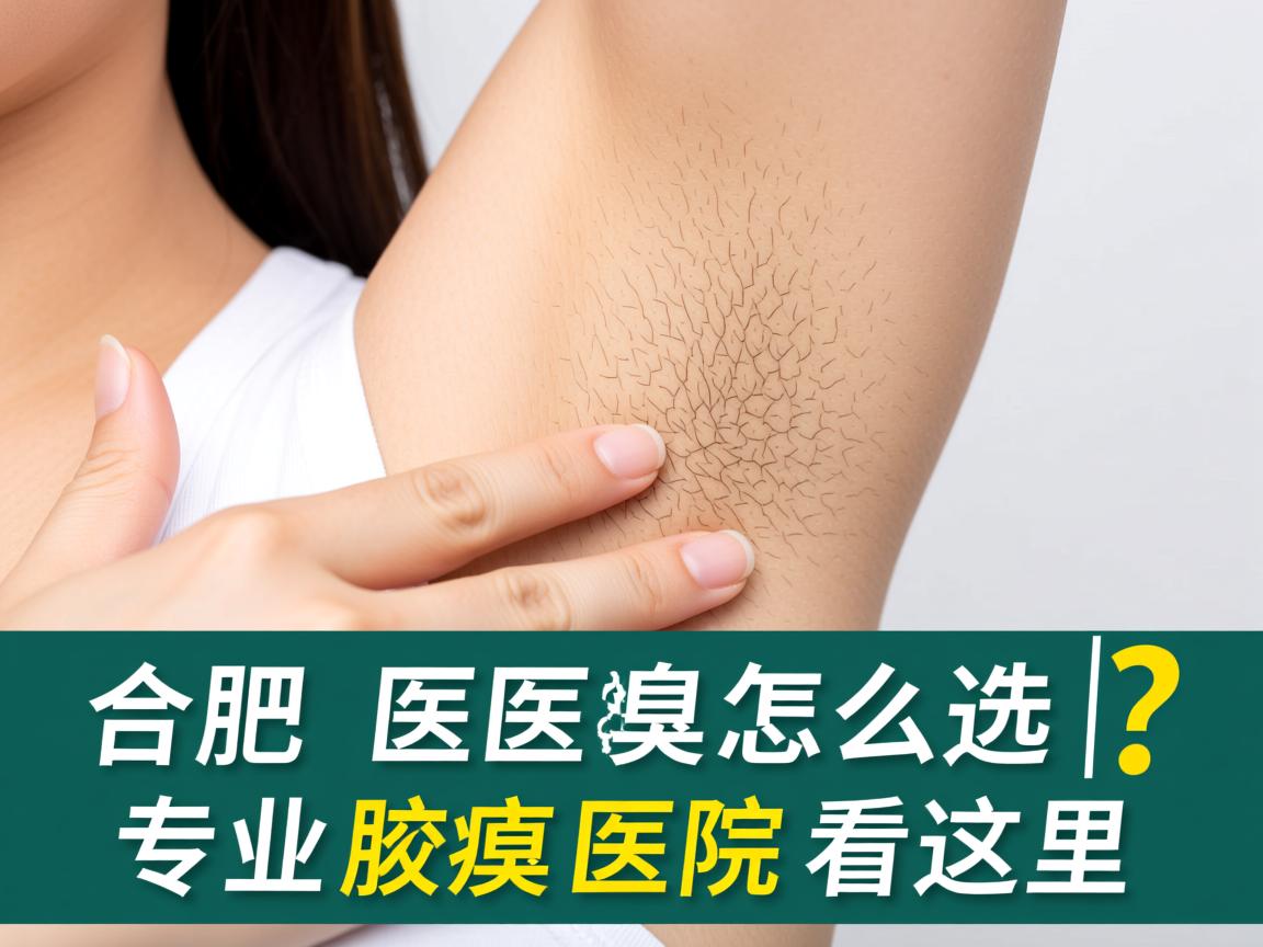 合肥腋臭医院怎么选？专业腋臭医院看这里