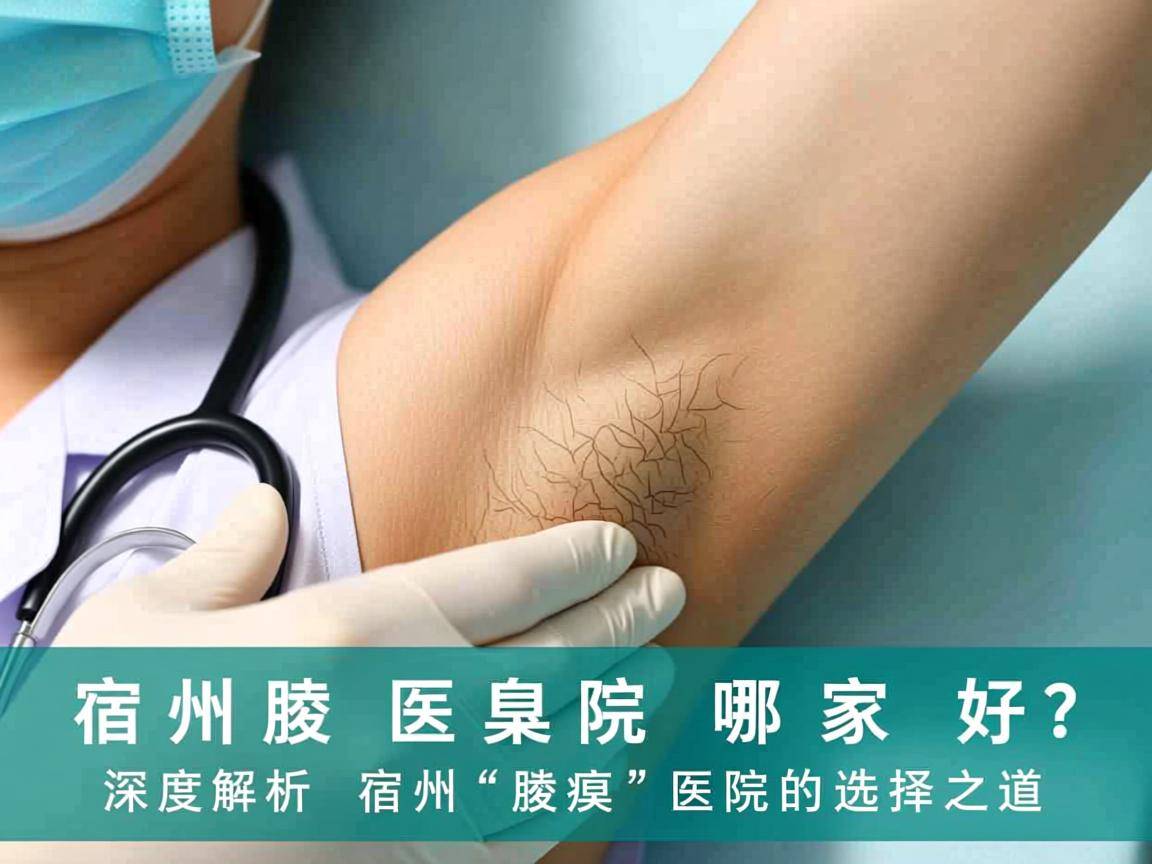 宿州腋臭医院哪家好?深度解析宿州腋臭医院的选择之道 宿州腋臭医院哪家好?深度解析宿州腋臭医院的选择之道