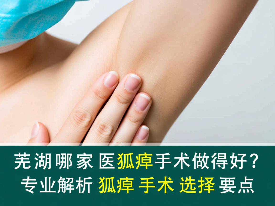 芜湖哪家医院狐臭手术做得好?专业解析狐臭手术的选择要点 芜湖哪家医院狐臭手术做得好?专业解析狐臭手术的选择要点