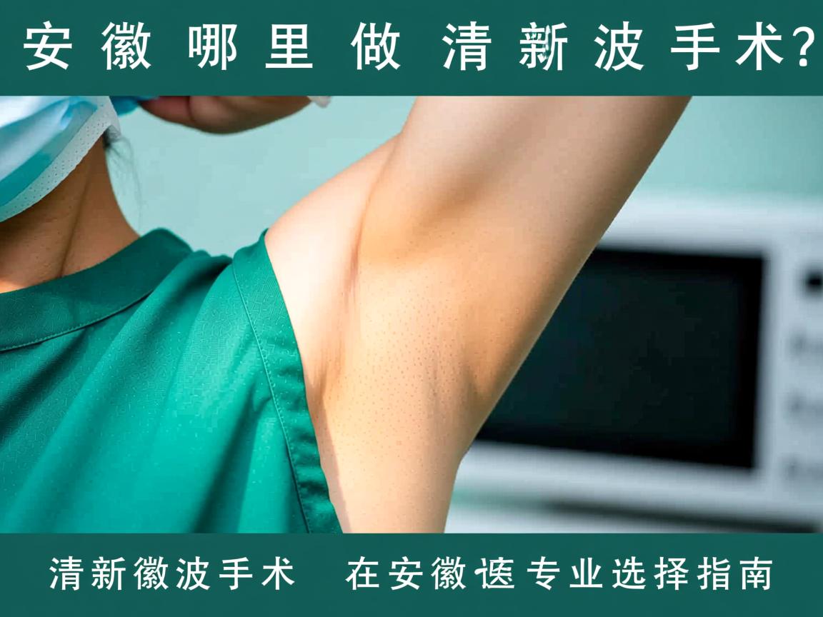安徽哪里做清新微波手术?清新微波手术在安徽的专业选择指南 安徽哪里做清新微波手术?清新微波手术在安徽的专业选择指南