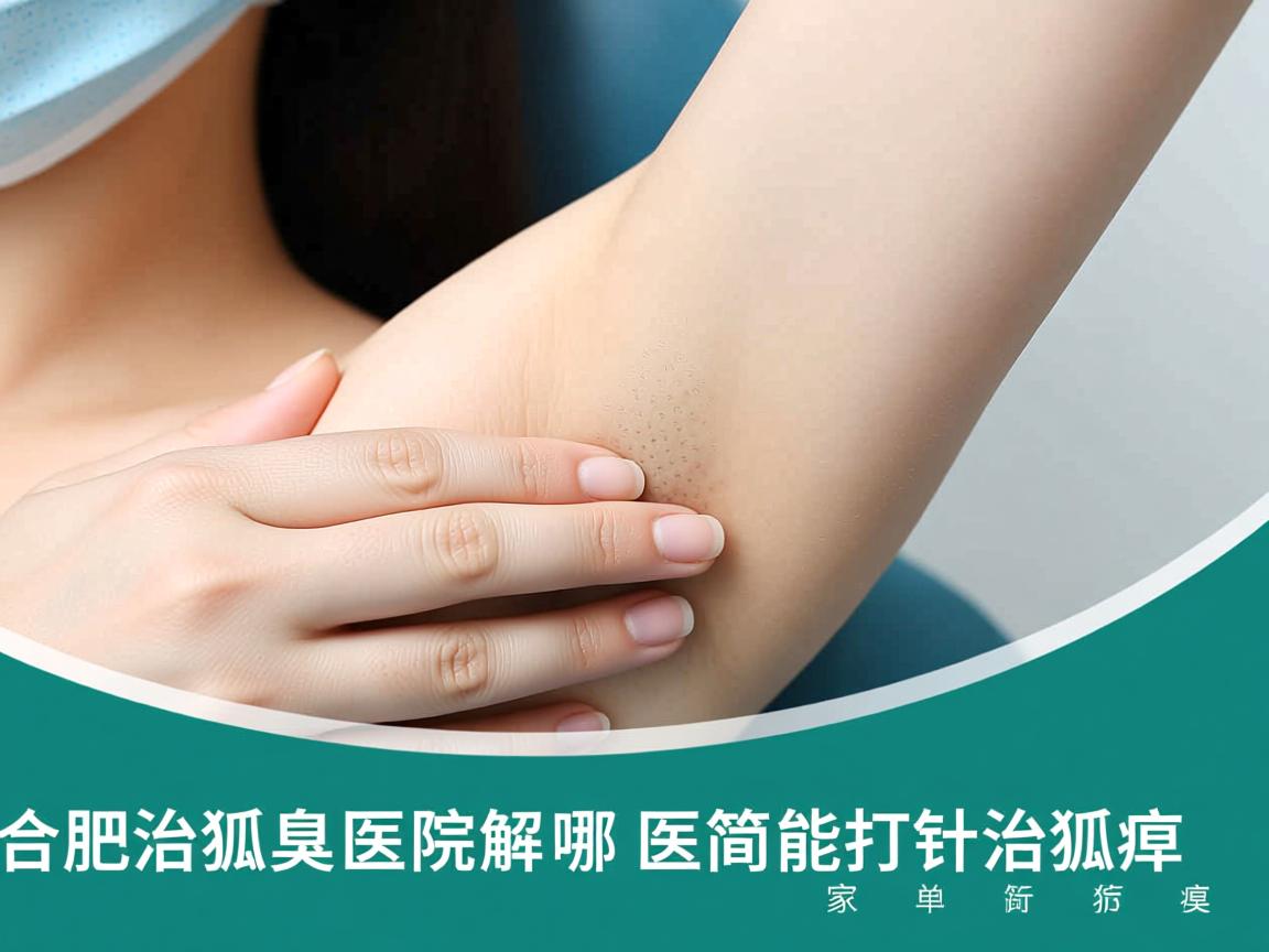 合肥治狐臭医院解析，哪家医院能简单打针治狐臭