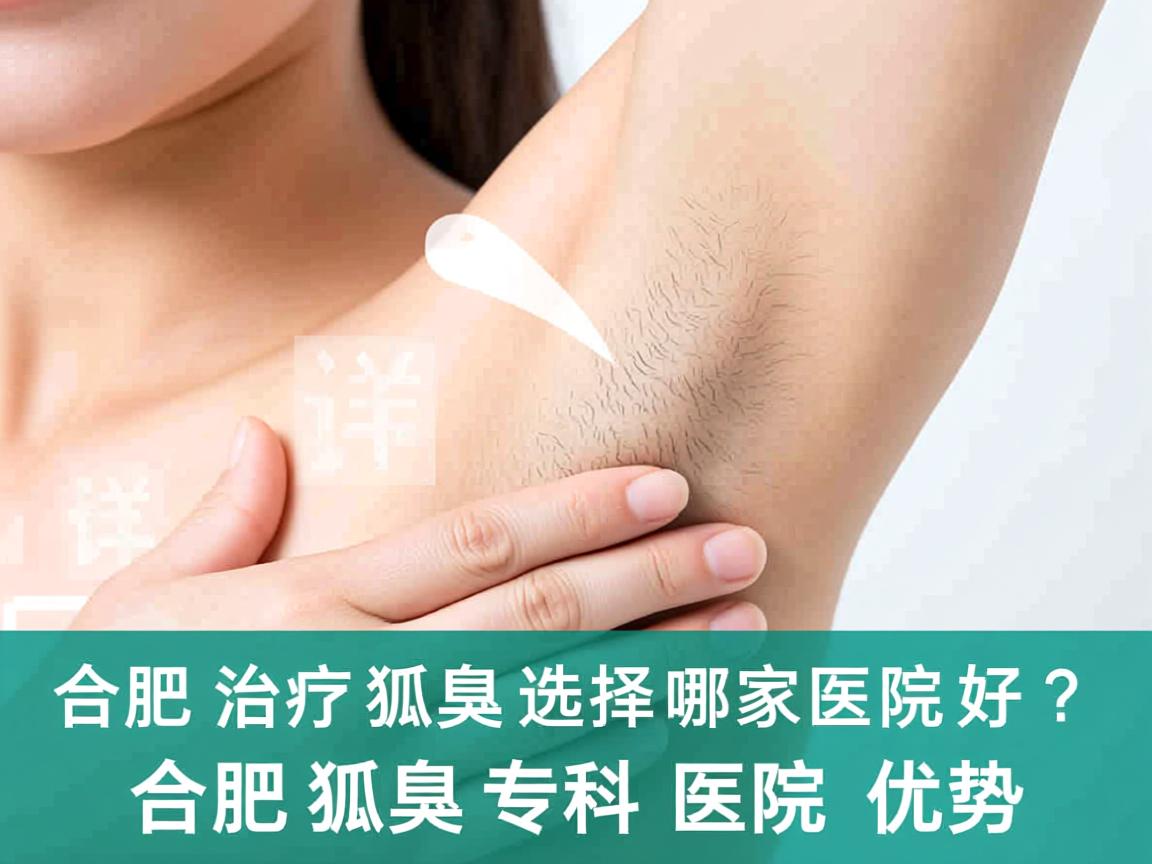合肥治疗狐臭选择哪家医院好？详解合肥狐臭专科医院优势