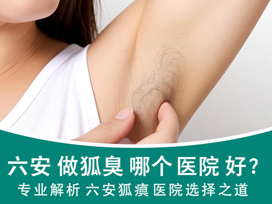 六安做狐臭哪个医院好？专业解析六安狐臭医院选择之道