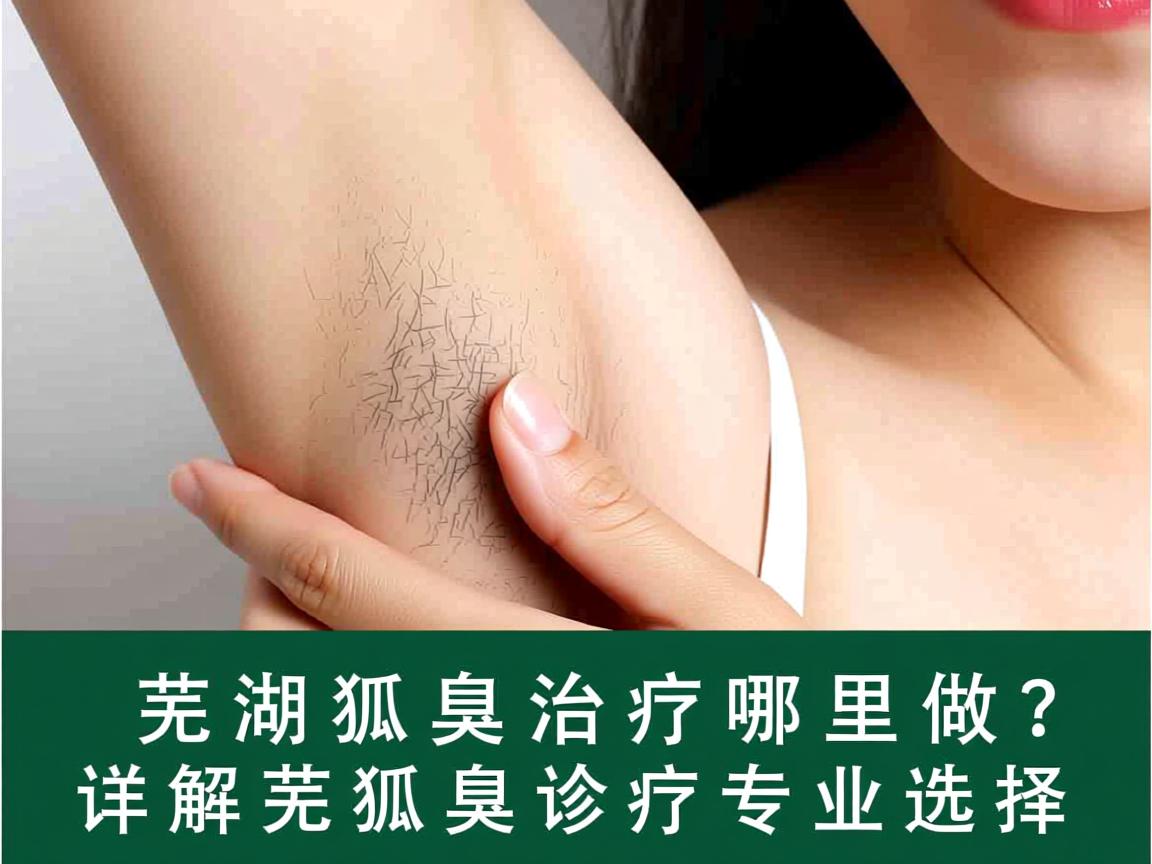 芜湖狐臭治疗哪里做？详解芜湖狐臭诊疗专业选择