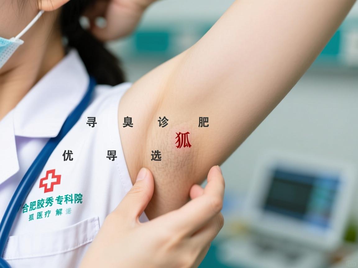探寻合肥腋臭诊疗优选医院，合肥腋秀专科的狐臭医疗解析