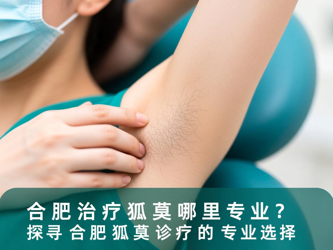 合肥治疗狐臭哪里专业？探寻合肥狐臭诊疗的专业选择