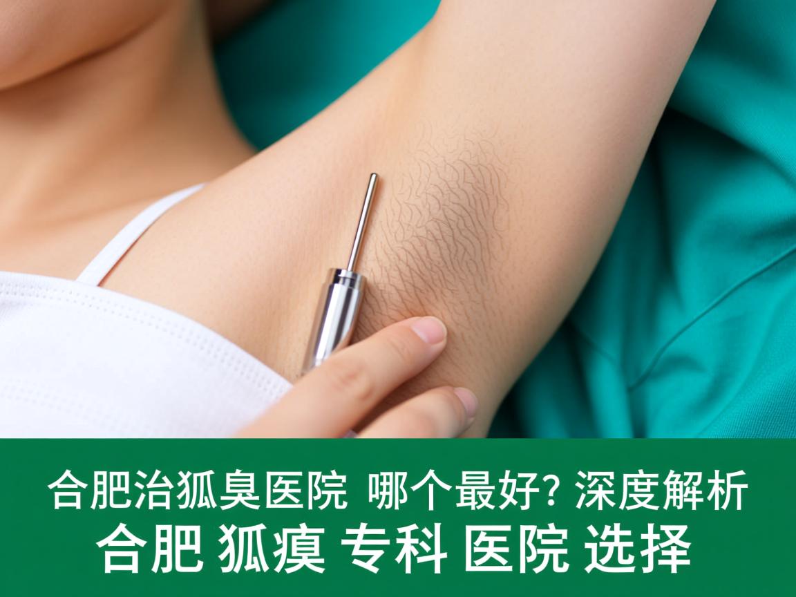 合肥治狐臭医院哪个最好？深度解析合肥狐臭专科医院选择