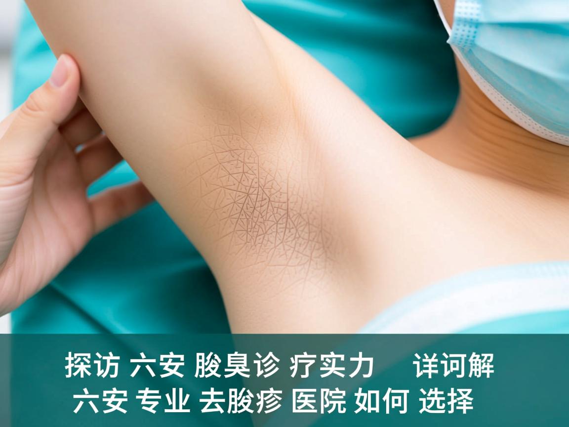 探访六安腋臭诊疗实力，详解六安专业去腋臭医院如何选择
