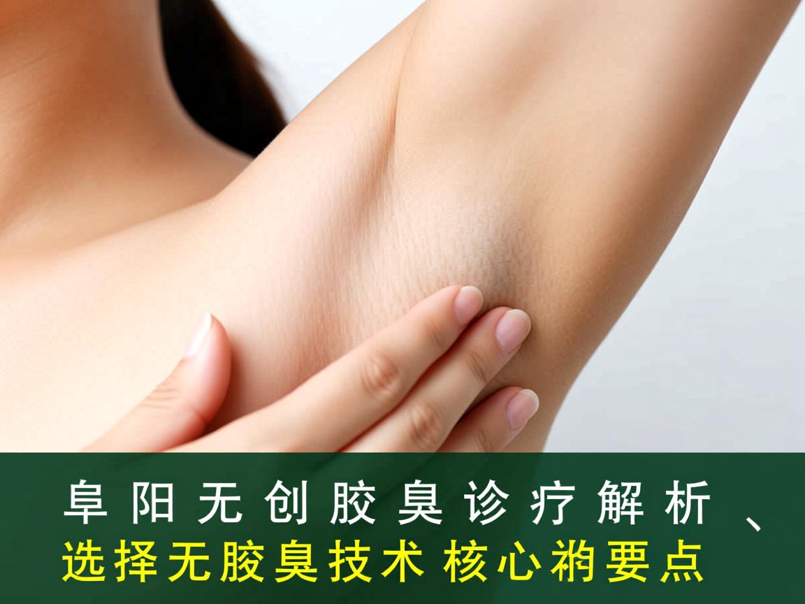 阜阳无创腋臭诊疗解析，选择无创腋臭技术的核心要点
