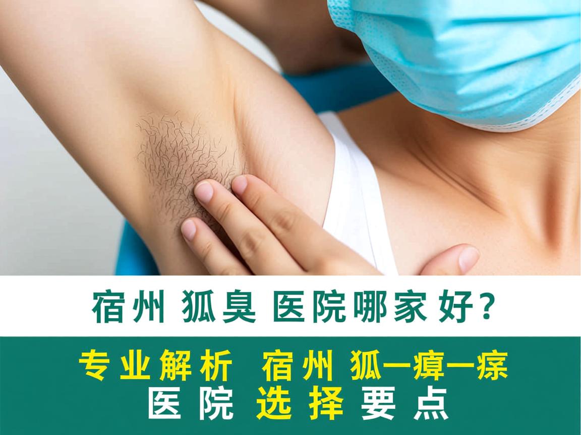 宿州狐臭医院哪家好?专业解析宿州狐臭医院选择要点 宿州狐臭医院哪家好?专业解析宿州狐臭医院选择要点