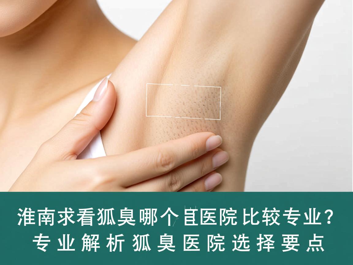 淮南看狐臭哪个医院比较专业？专业解析狐臭医院选择要点