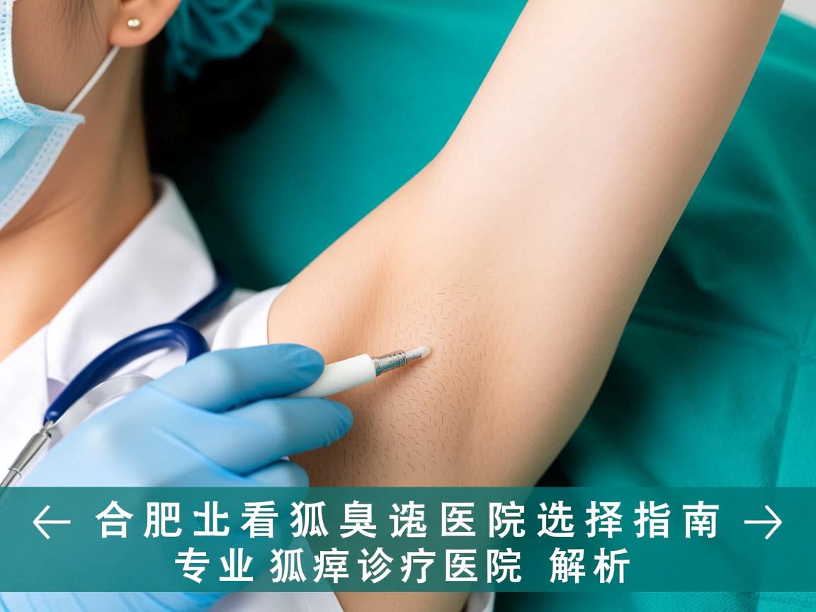 合肥看狐臭医院选择指南,专业狐臭诊疗医院解析 合肥看狐臭医院选择指南,专业狐臭诊疗医院解析