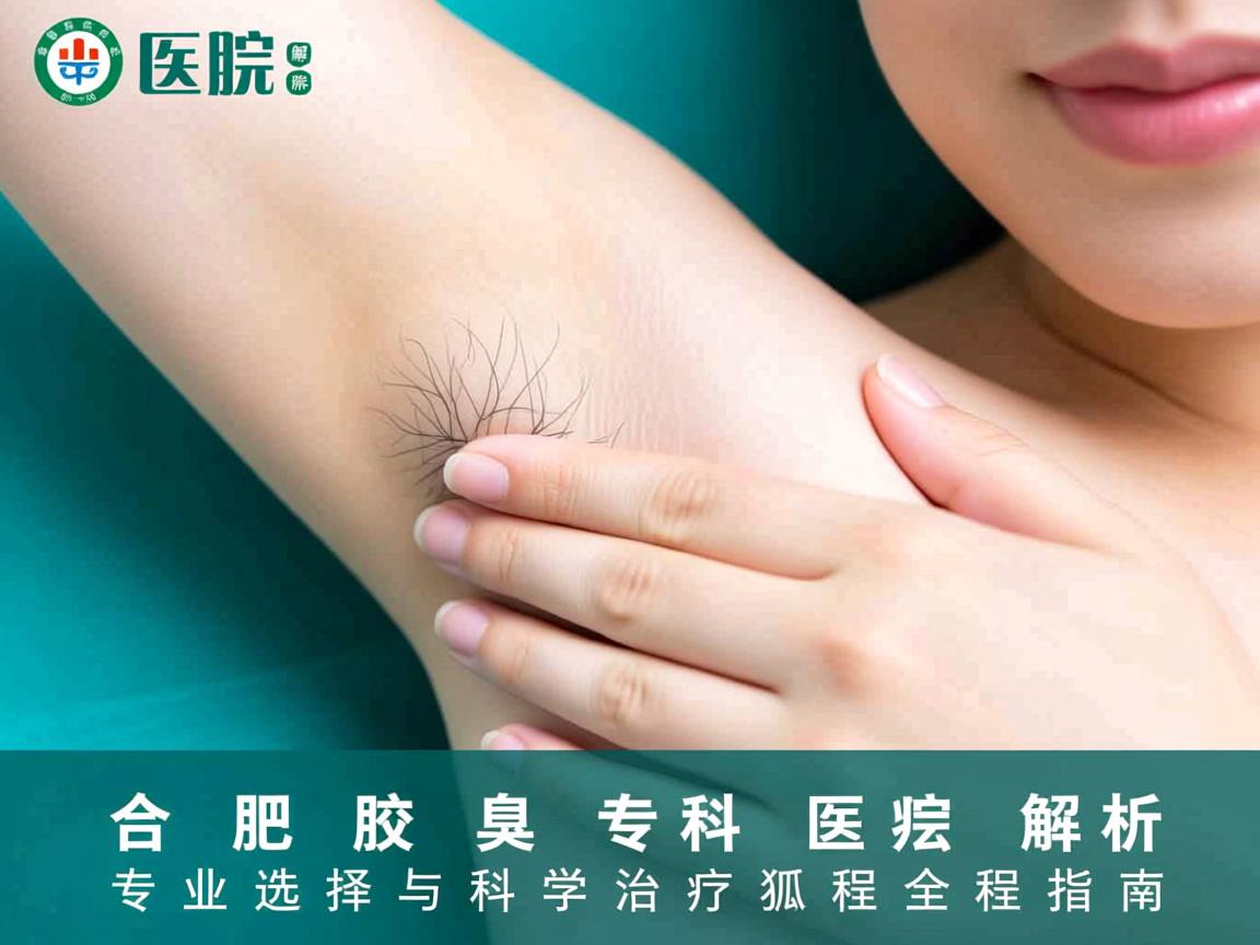 合肥腋臭专科医院解析，专业选择与科学治疗狐臭的全程指南
