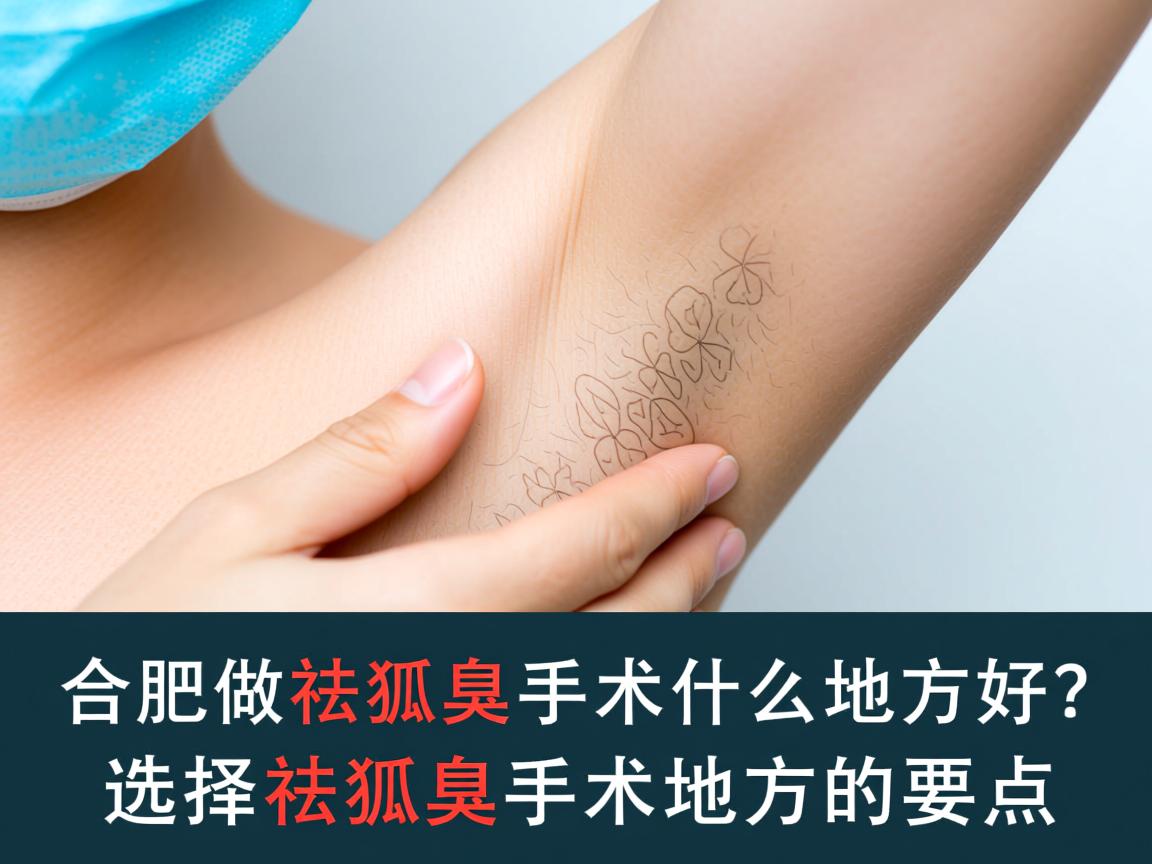 合肥做祛狐臭手术什么地方好?选择祛狐臭手术地方的要点 合肥做祛狐臭手术什么地方好?选择祛狐臭手术地方的要点