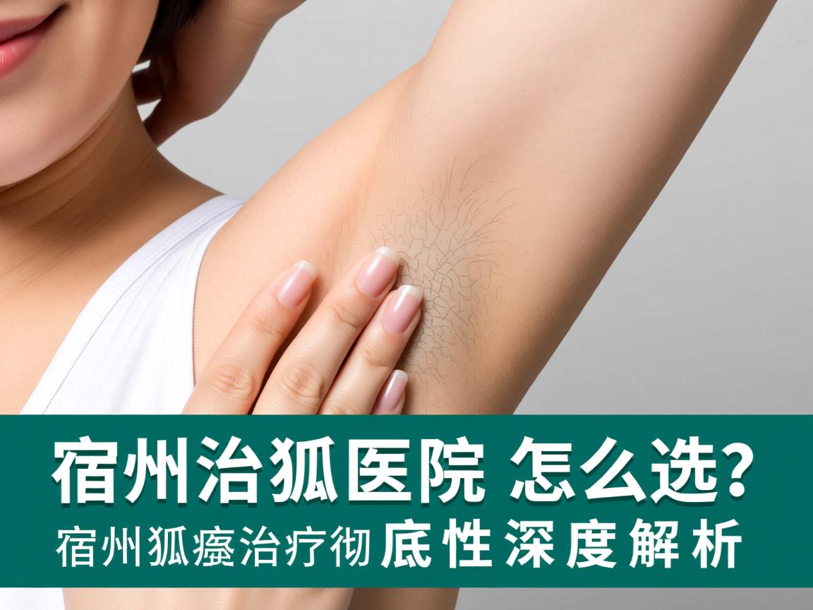 宿州治狐臭医院怎么选？宿州狐臭治疗彻底性深度解析