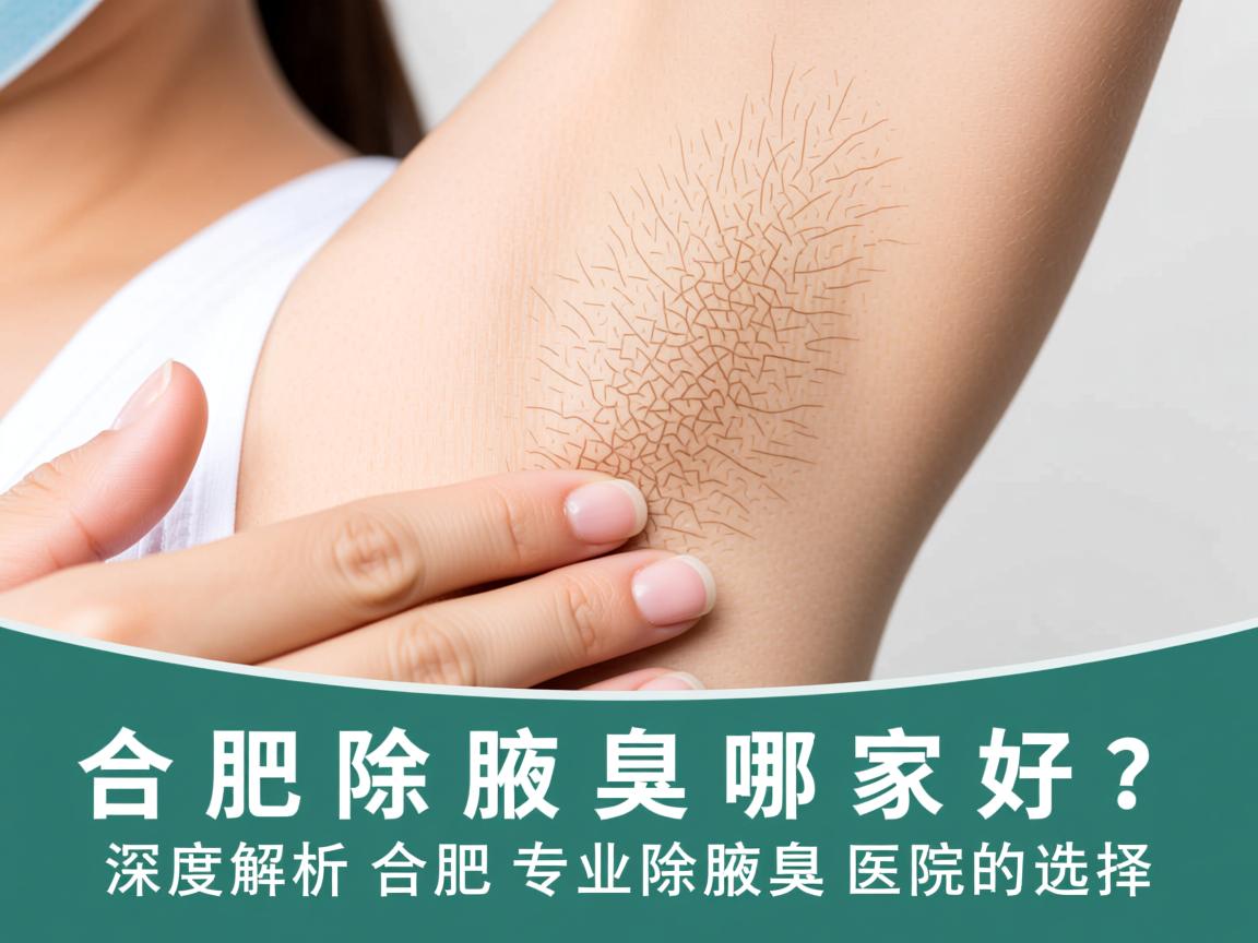 合肥除腋臭哪家好？深度解析合肥专业除腋臭医院的选择