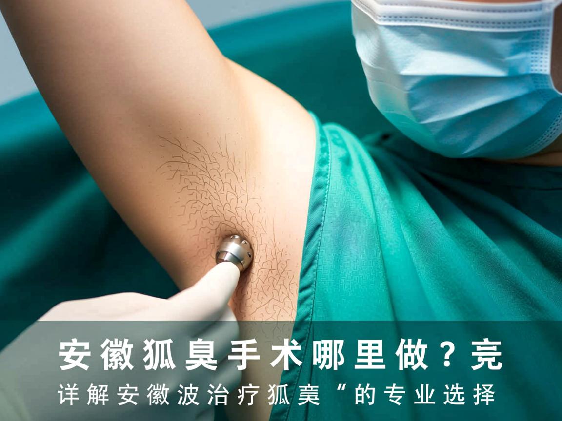 安徽微波狐臭手术哪里做？详解安徽微波治疗狐臭的专业选择