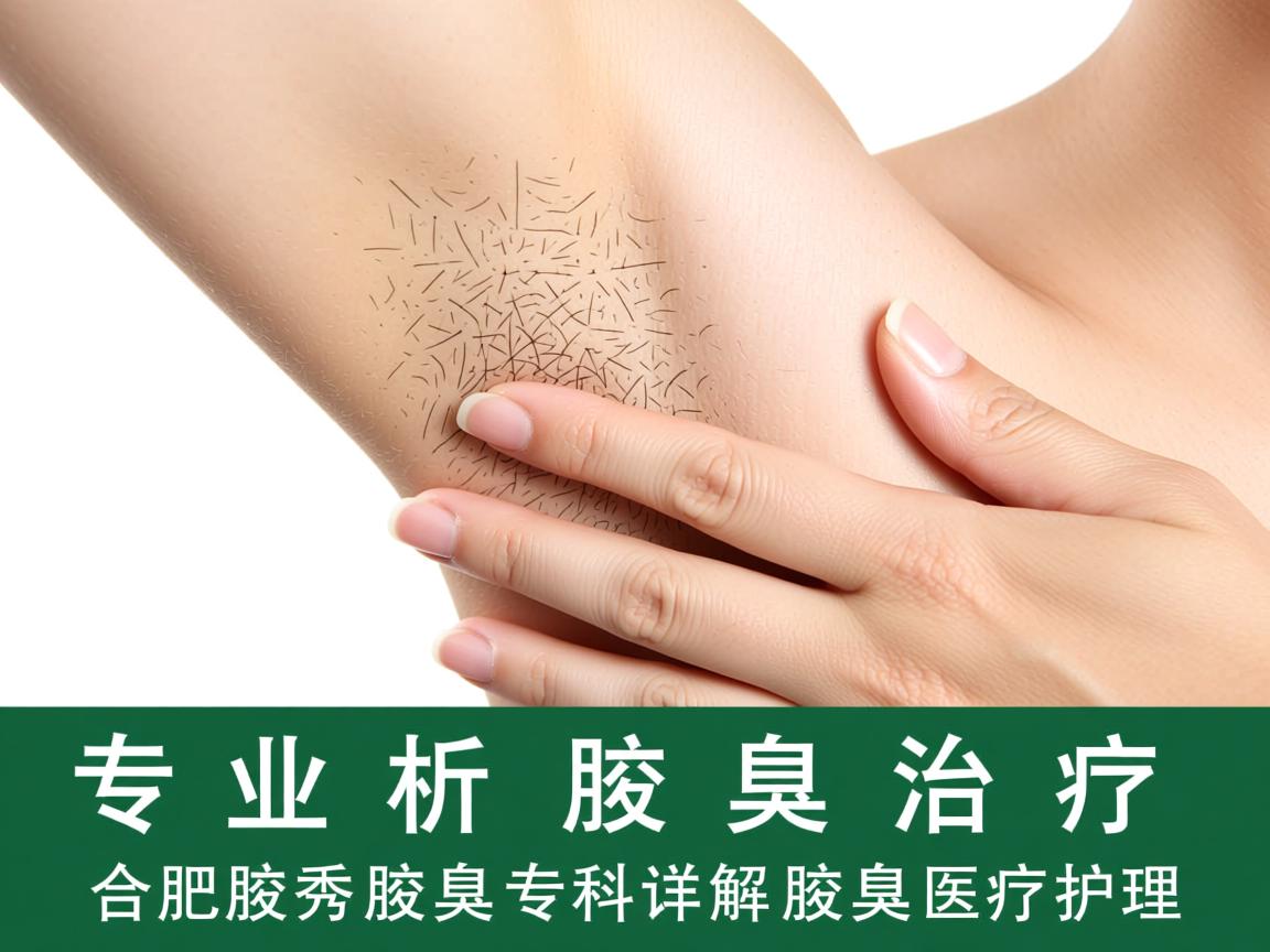 专业解析腋臭治疗，合肥腋秀腋臭专科详解腋臭医疗护理