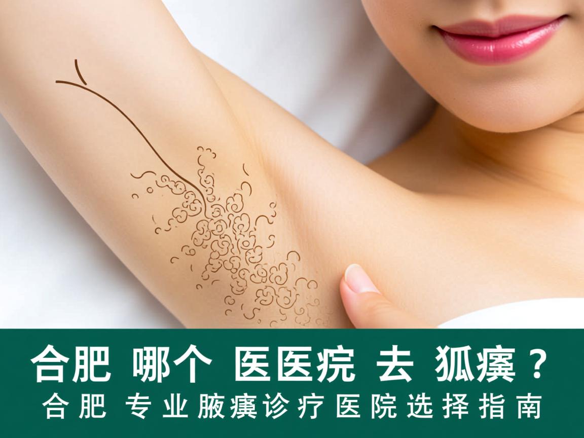 合肥哪个医院去狐臭？合肥专业腋臭诊疗医院选择指南