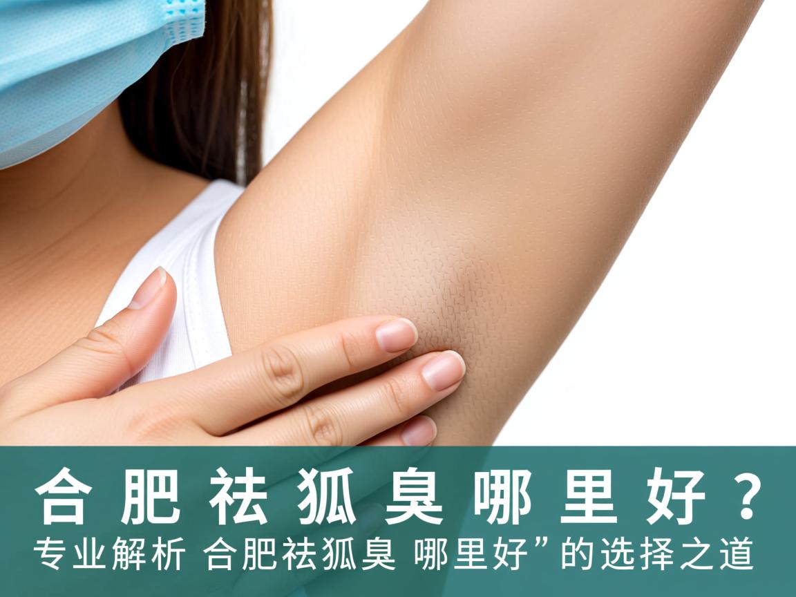 合肥祛狐臭哪里好？专业解析合肥祛狐臭哪里好的选择之道