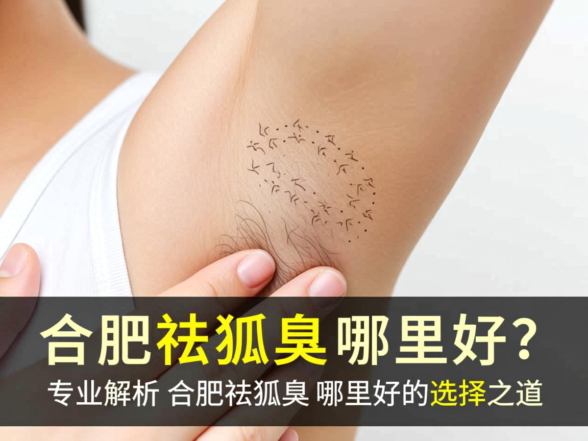 合肥祛狐臭哪里好？专业解析合肥祛狐臭哪里好的选择之道