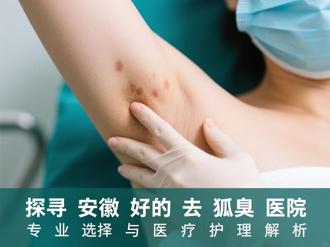 探寻安徽好的去狐臭医院，专业选择与腋臭医疗护理解析
