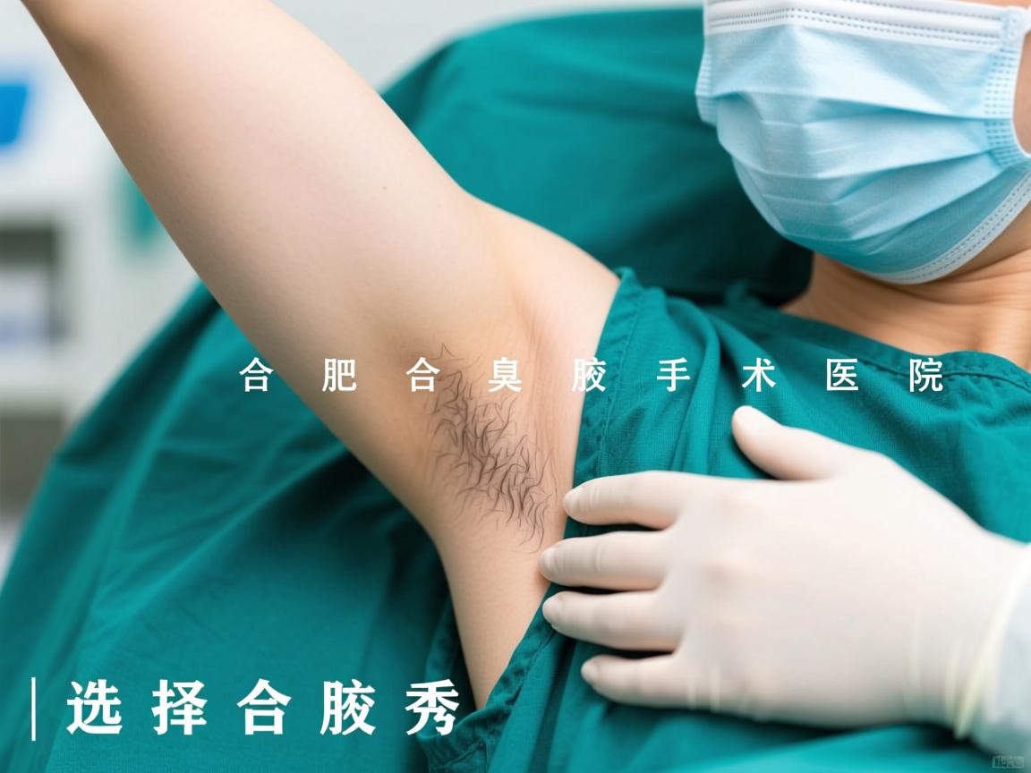 选择合肥腋臭手术医院，详解合肥腋秀腋臭专科的诊疗优势