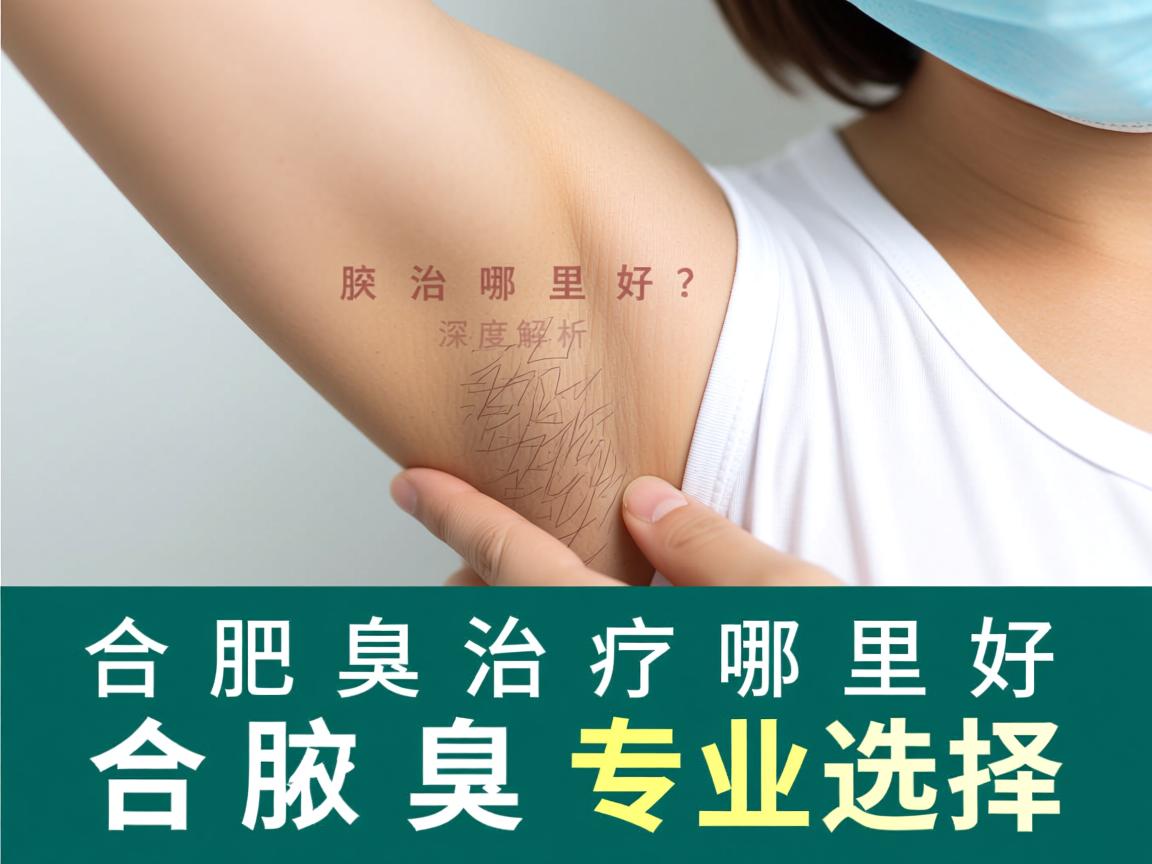 合肥腋臭治疗哪里好？深度解析合肥腋臭治疗的专业选择