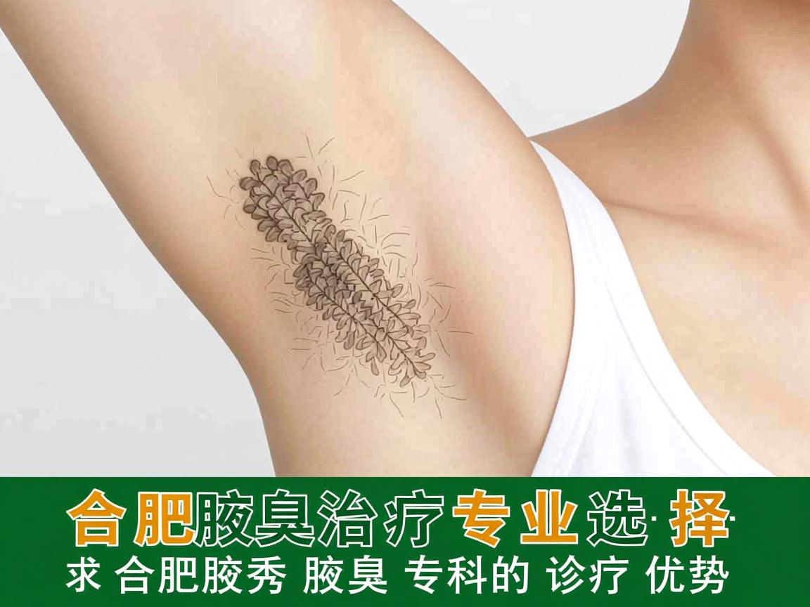 合肥腋臭治疗专业选择，解析合肥腋秀腋臭专科的诊疗优势