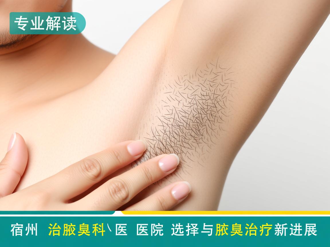 专业解读，宿州治腋臭科医院选择与腋臭治疗新进展