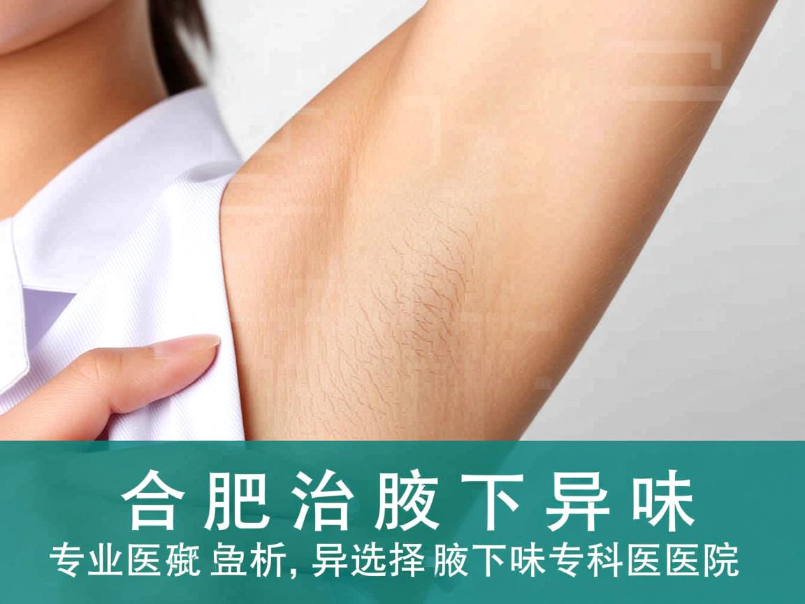 合肥治疗腋下异味专业医院解析，如何选择腋下异味专科医院