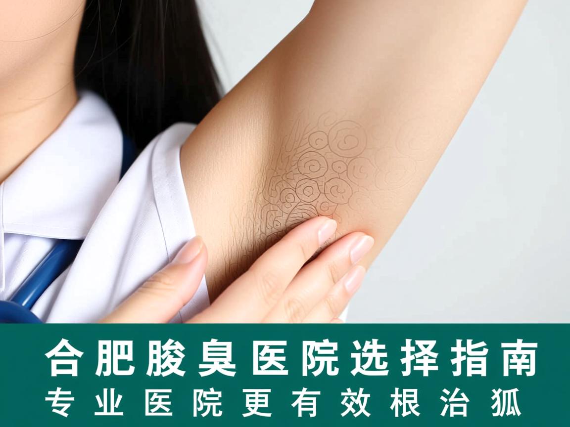 合肥腋臭治疗医院选择指南，专业医院如何更有效根治狐臭